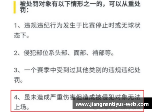 裁判保护球员：边界内的公正与安全